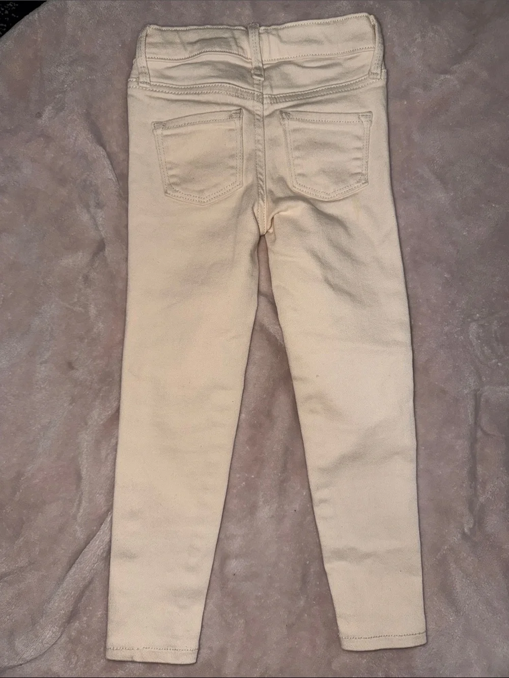 Old Navy Cream-Colored Skinny Jeans